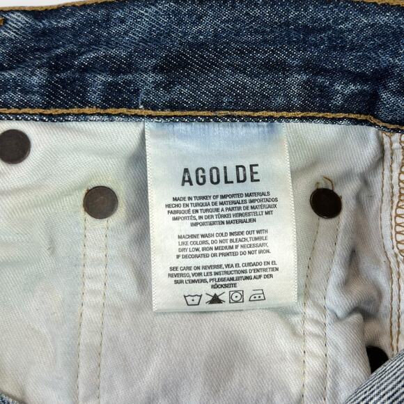 AGOLDE Balloon High-Rise Rigid Barrel Jeans in Control Size 25 - Picture 5 of 9